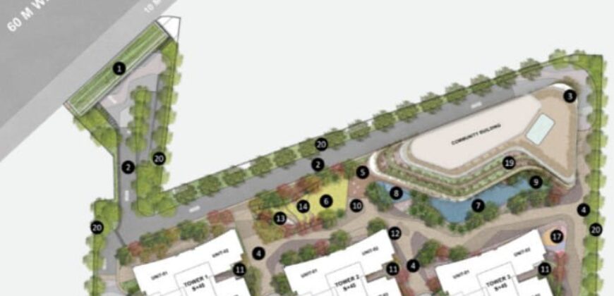 The Trillion ultra luxury 3Bhk/4Bhk