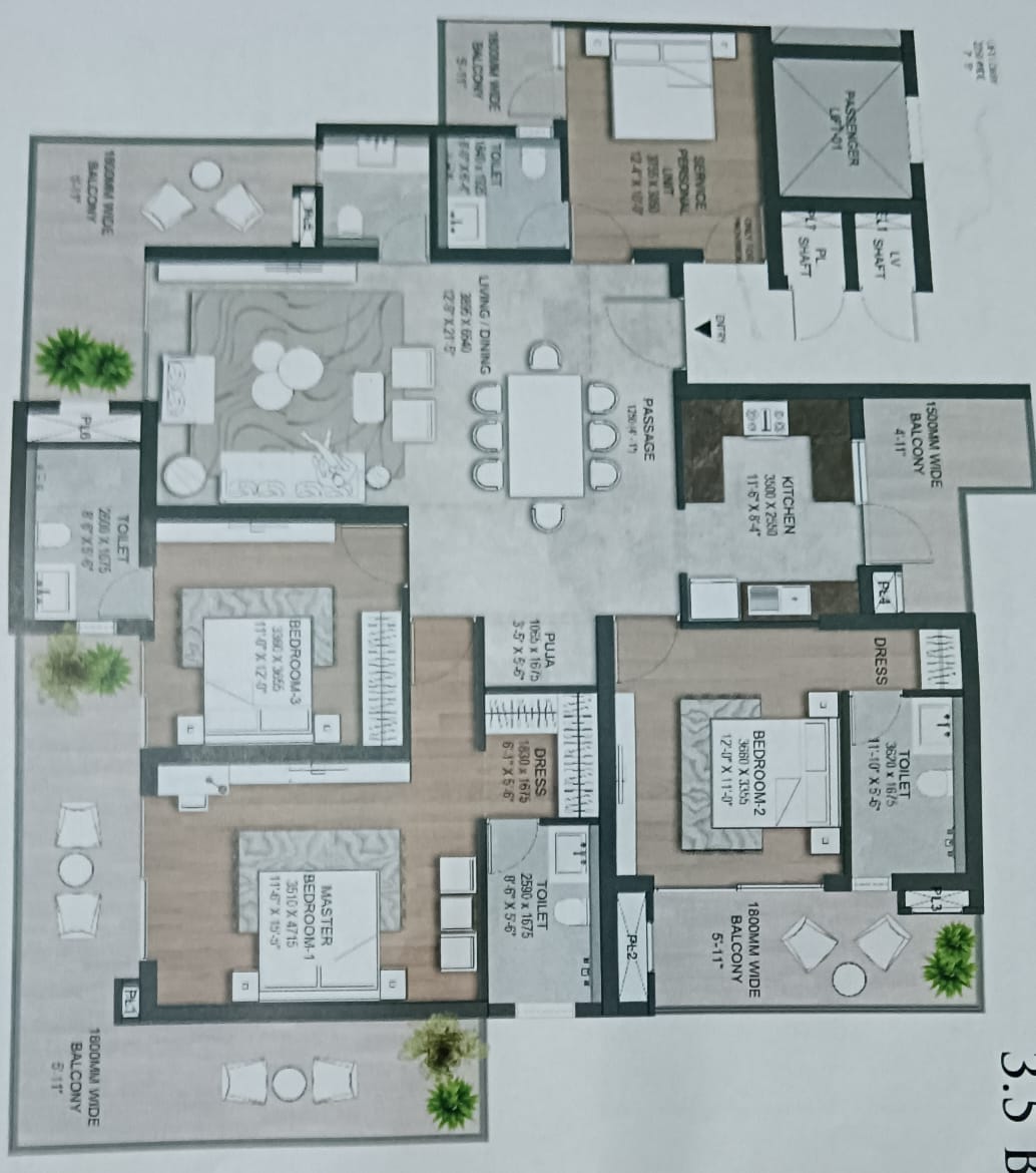 THE PALATIAL 3.5BHK & 4.5BHK